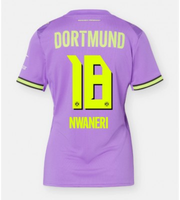 Borussia Dortmund Ethan Nwaneri #18 Replika Tredje Tröja Damer 2026-27 Kortärmad